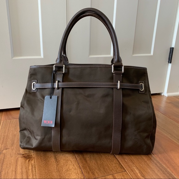 SOLD TUMI Reversible Tote Purse Travel Bag NWT - Picture 2 of 7